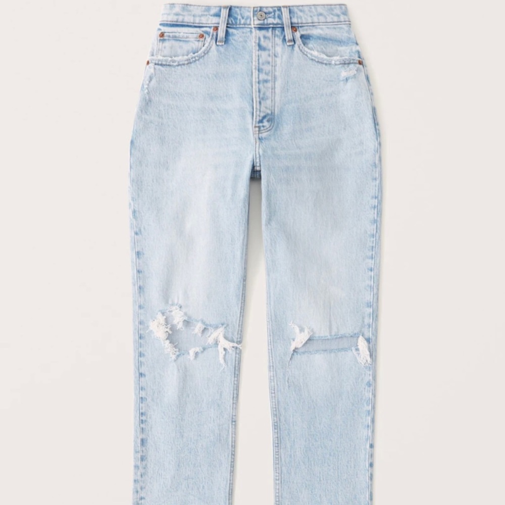 Abercrombie the dad high rise curve love
